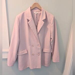 Elegant Pink Women's Blazer